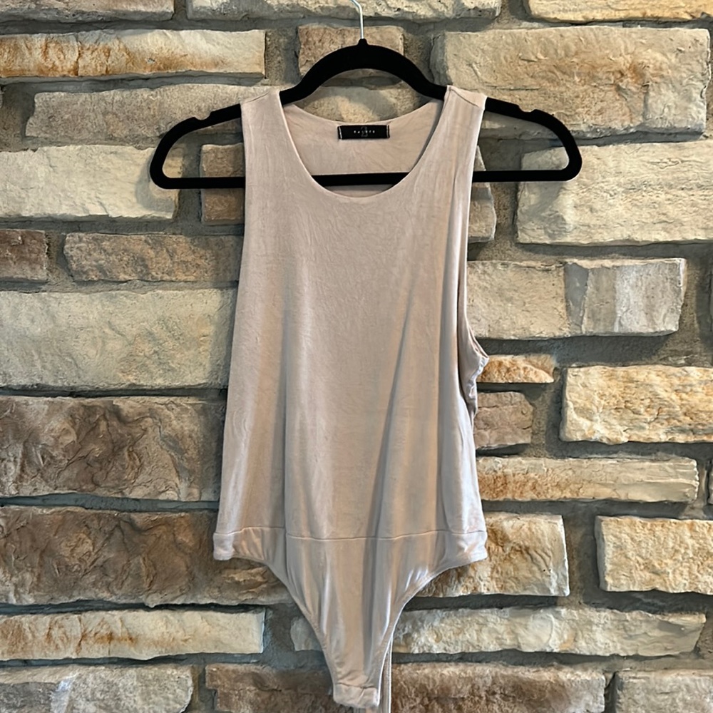 21 Saints Beige Bodysuit